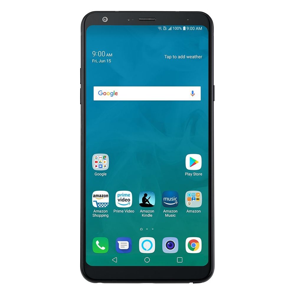 Unlocked LG Stylo 4+ 32GB Smartphone - Aurora Black - 6.2