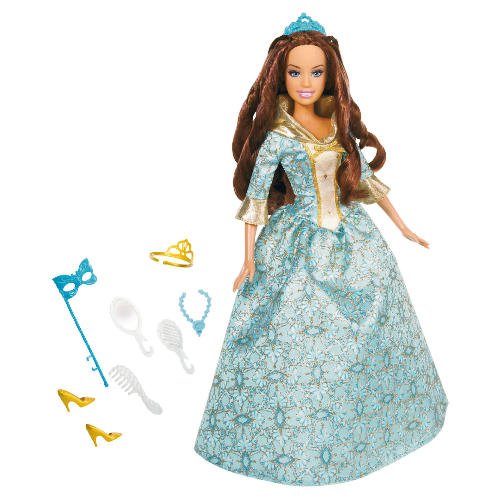 Barbie Renaissance Princess Doll with Blue Gown - Perfect for Collectors, Gifts & Playtime | Elegant Dress-Up & Role-Playing Toy for Kids