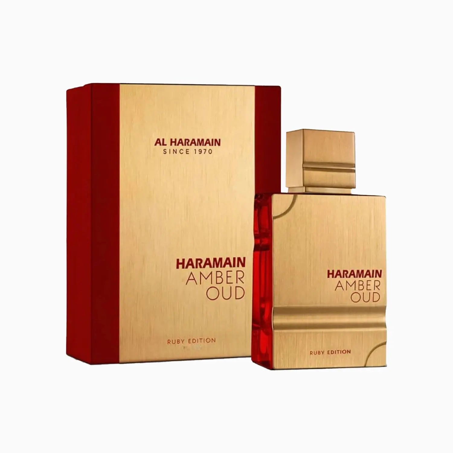 Al Haramain Amber Oud Ruby Edition EDP Spray 4.0 oz - Premium Arabian Perfume for Women & Men - Long Lasting Luxury Fragrance for Evening Events, Date Nights & Special Occasions