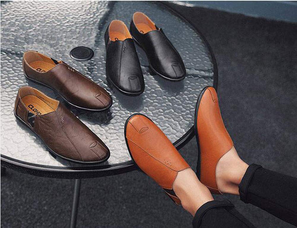 Premium Genuine Leather Men's Driving Loafers - Comfortable Slip-On Casual Shoes for Men | Perfect for Daily Wear, Office & Weekend Outings