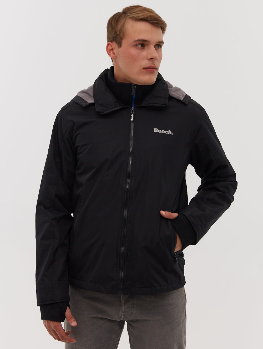 Hawn Double Faced Ripstop Hooded Jacket - Waterproof Windbreaker for Men & Women - Outdoor Hiking, Camping, Travel Adventure Gear