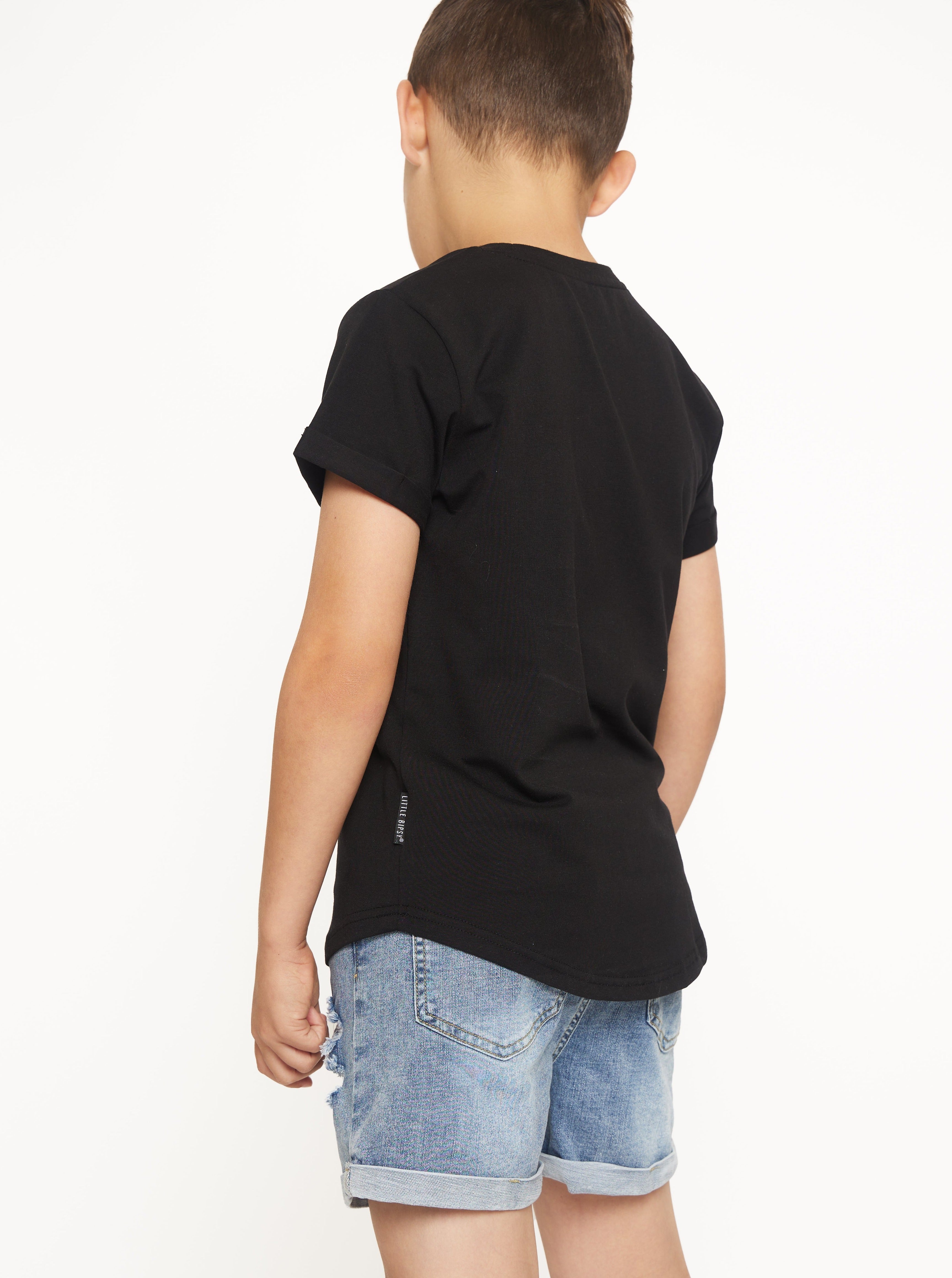 Premium Soft Cotton Basic Tee for Men & Women - Black | Comfortable Everyday Casual T-Shirt for Work, Gym & Outings