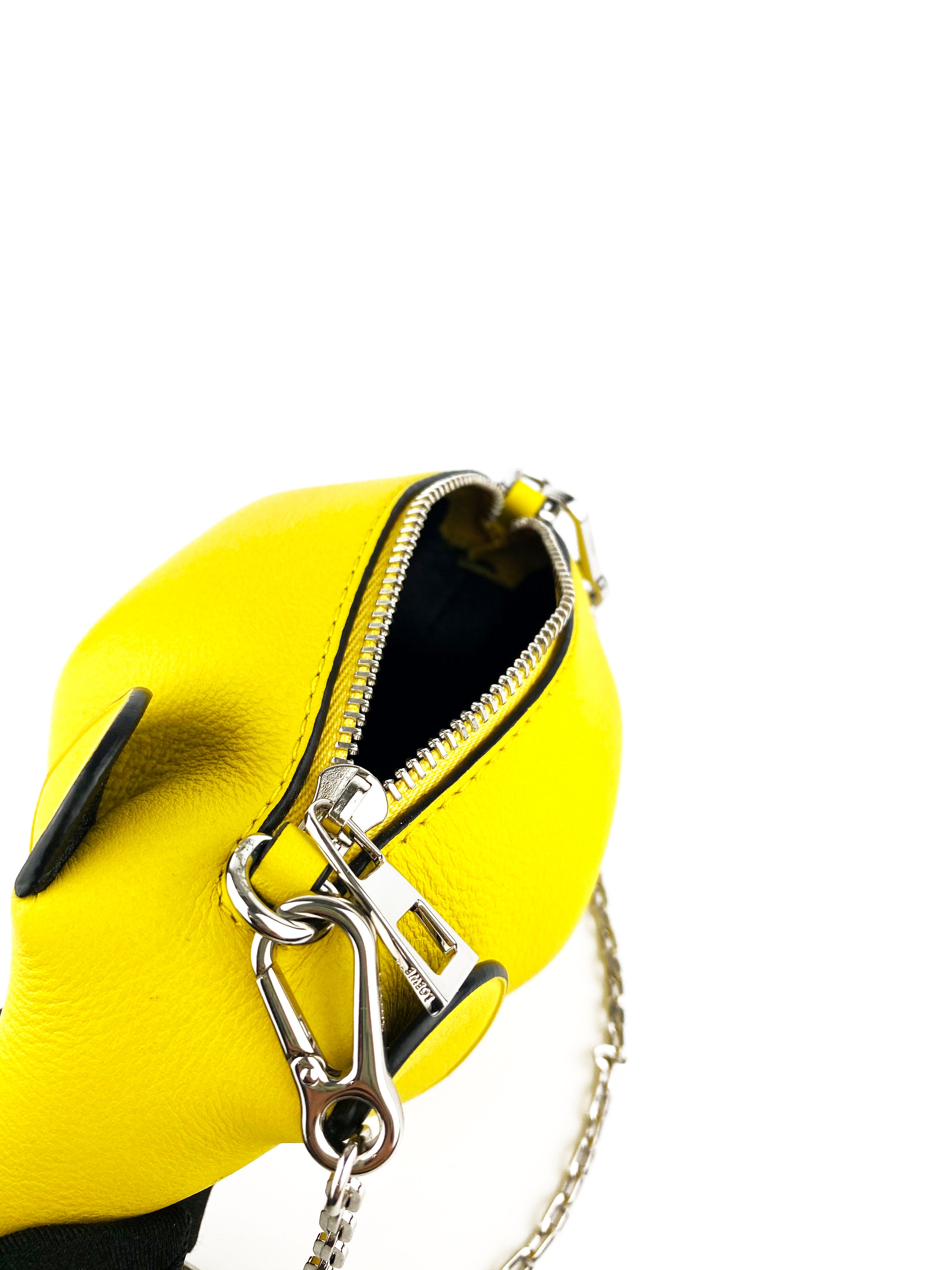 Loewe Yellow Elephant Pouch - Stylish & Luxurious Crossbody Bag for Women | Perfect for Travel, Parties & Everyday Use