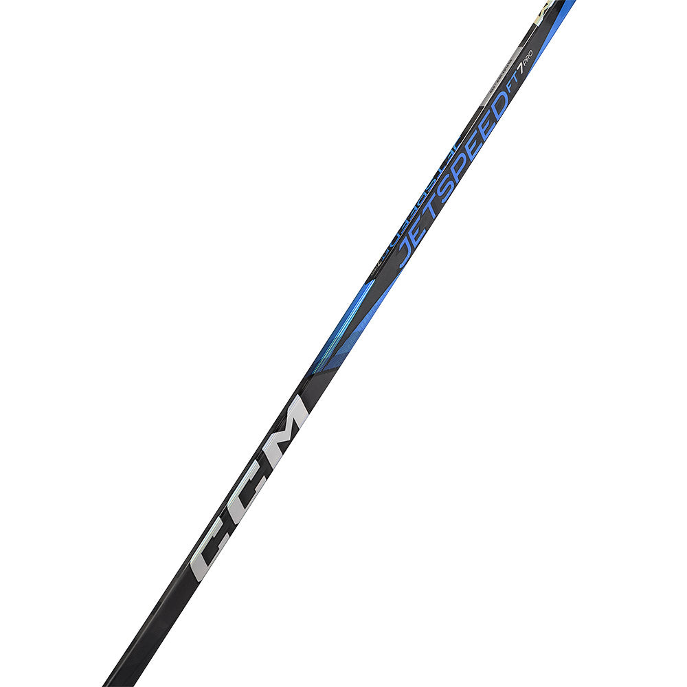 CCM Jetspeed FT7 Pro Intermediate Ice Hockey Stick - Lightweight Carbon Fiber Design for Enhanced Performance - Perfect for Competitive Play & Training Sessions