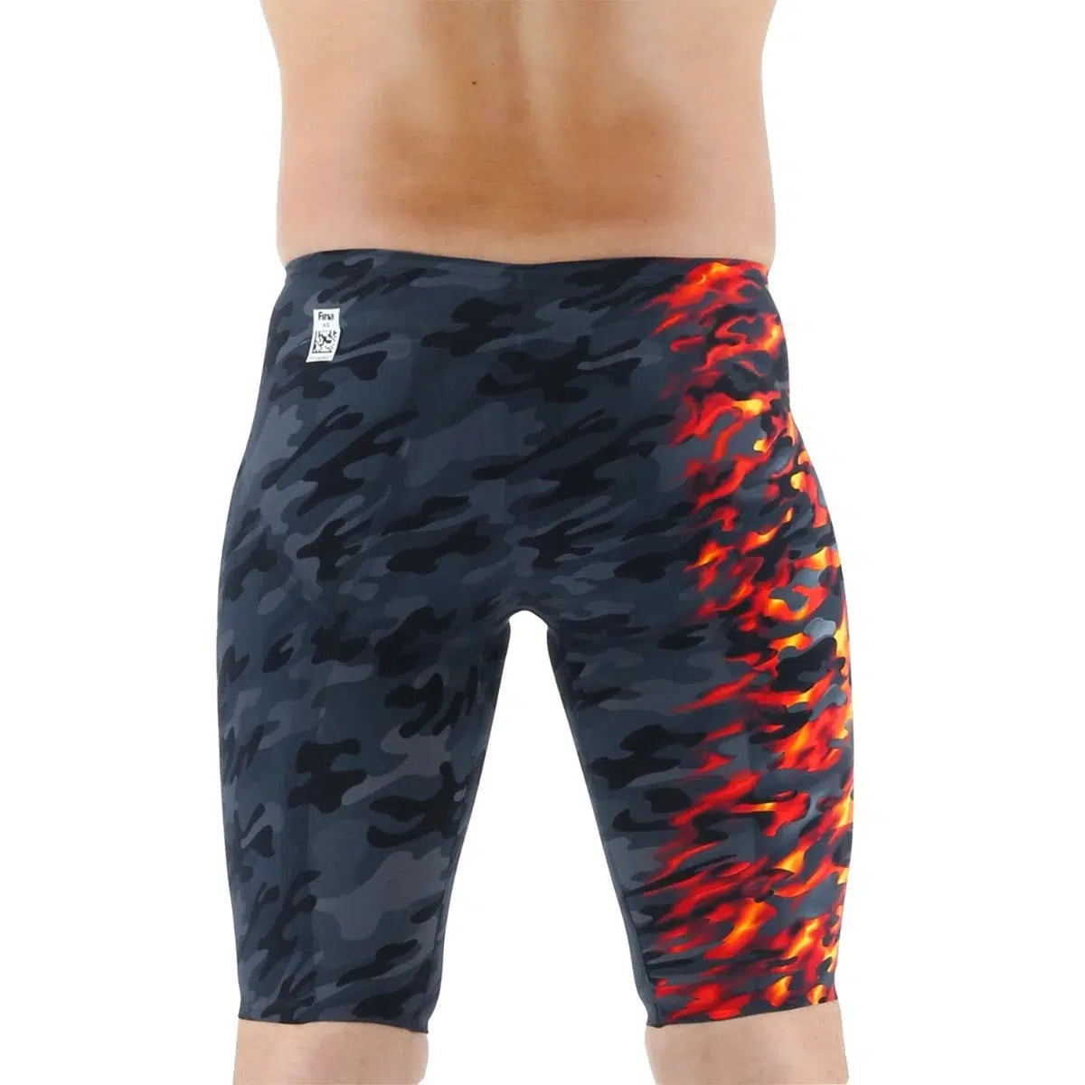 TYR Venzo Camo Jammer - High Performance Swim Jammer for Competitive Swimming & Training - Durable, Comfortable & Stylish for Pool, Beach & Water Sports