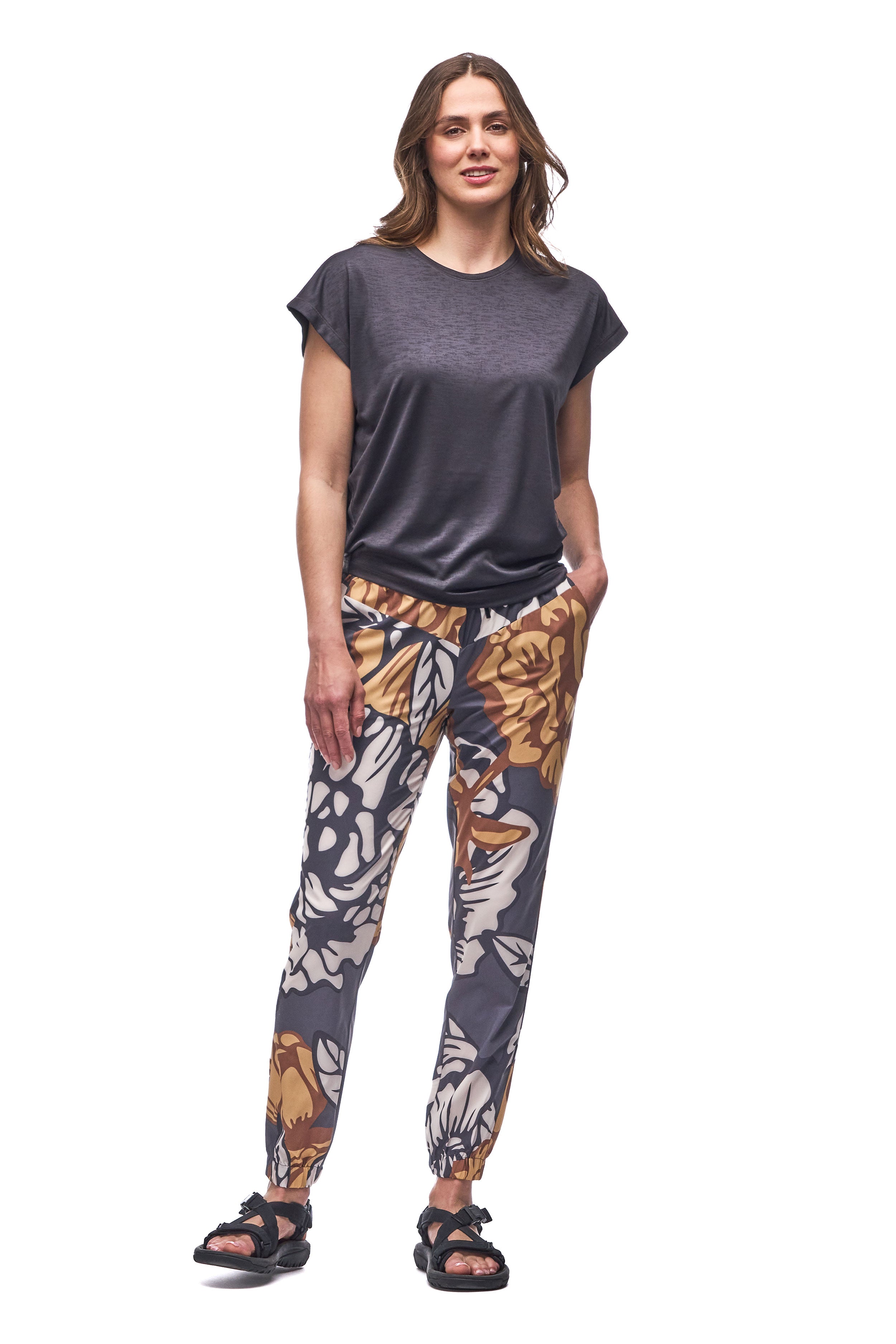 Indyeva Berga SS Women's T-Shirt - Soft Cotton Casual Tee for Everyday Wear | Perfect for Work, Gym & Outfits