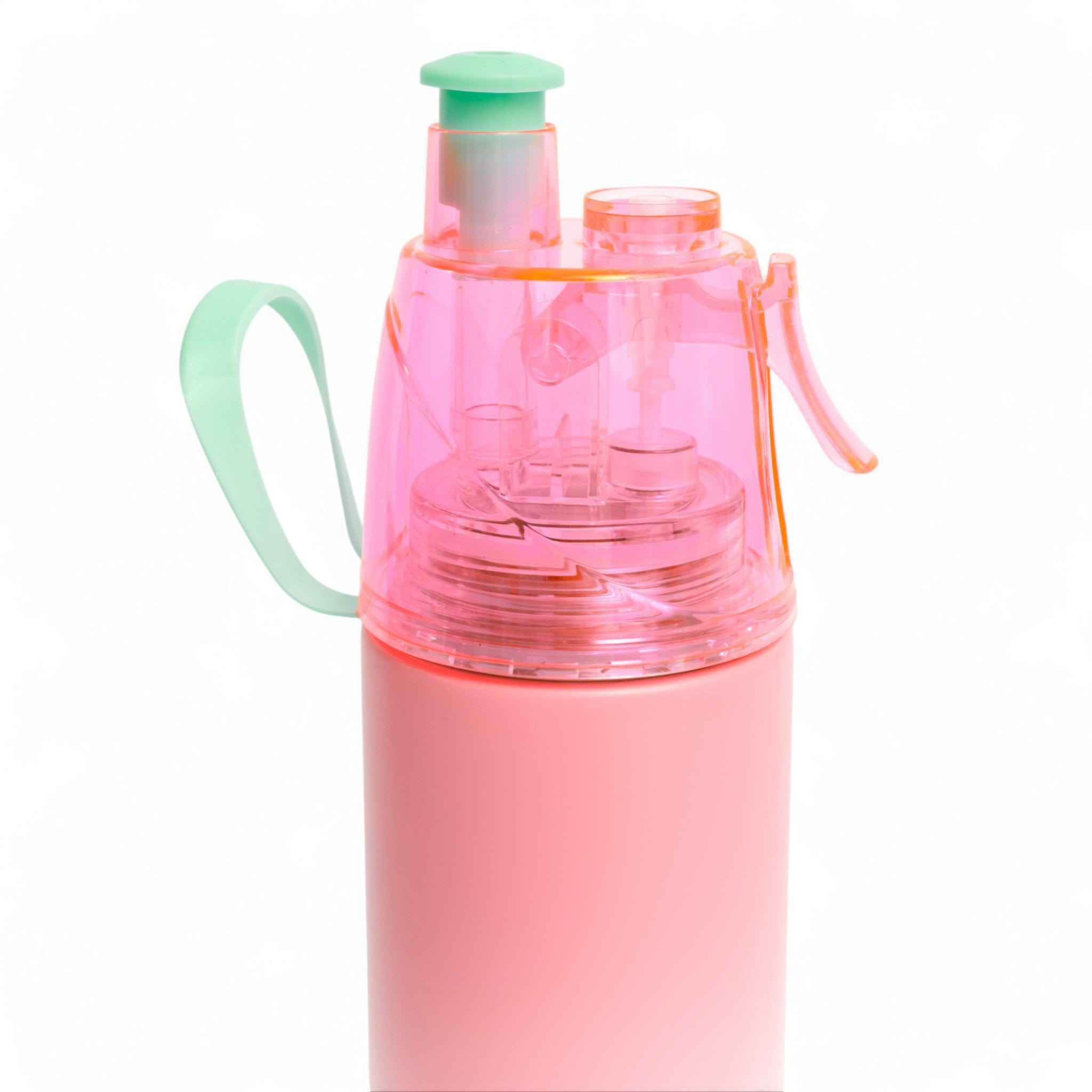 Pink Aqua Spritz Bottle - Refillable Glass Spray Bottle for Hair, Face & Body Mist - Perfect for Aromatherapy, Skincare & Travel Essentials