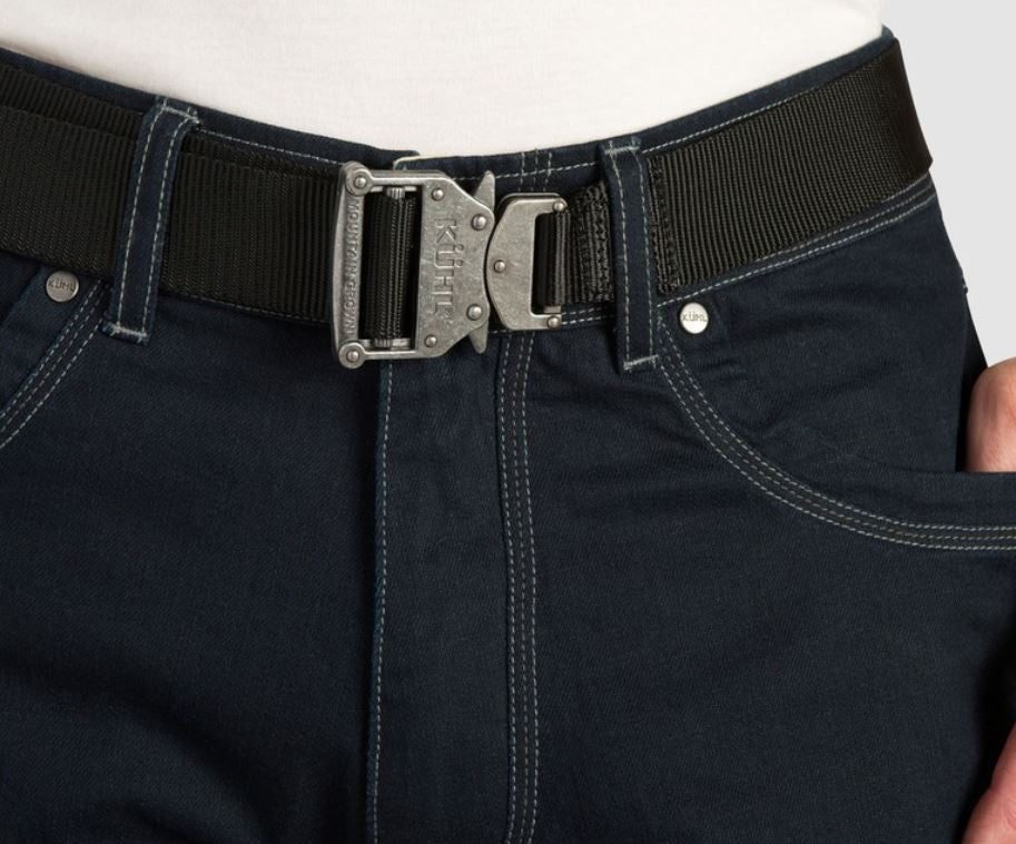 KUHL Raid Belt - Durable Tactical Belt for Men & Women - Adjustable Nylon Webbing Belt for Hiking, Work, Outdoor Adventures & Everyday Wear