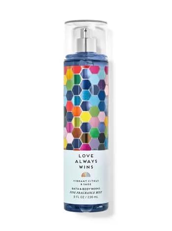 LOVE ALWAYS WINS Fine Fragrance Mist & Body Wash Gift Set (Full Size) by Bath & Body Works - Romantic Date Night & Self-Care Essential