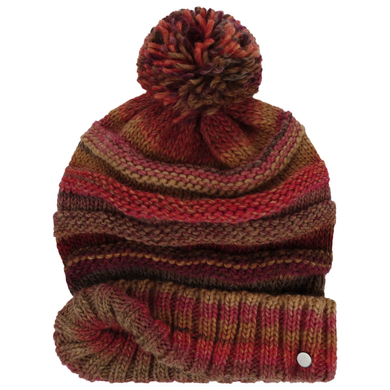Lierys Faux Fur Pompom Beanie - Soft Winter Knit Hat for Women & Men - Cozy Cold Weather Accessory for Skiing, Snowboarding & Outdoor Activities