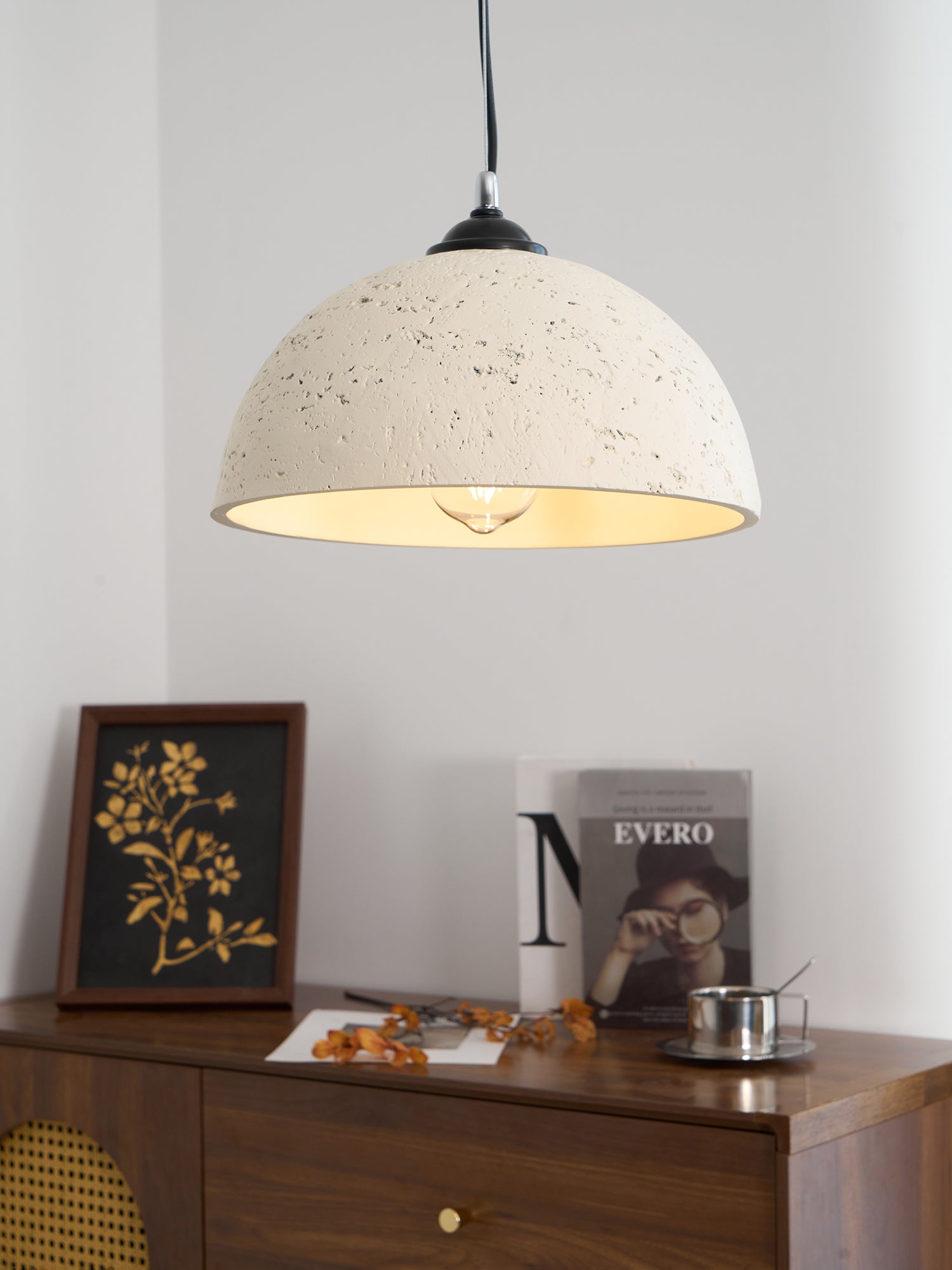 Modern Dome Morphe Pendant Light - Sleek Ceiling Lighting Fixture for Dining Room, Kitchen Island & Bedroom Decor | Energy Efficient LED Hanging Lamp