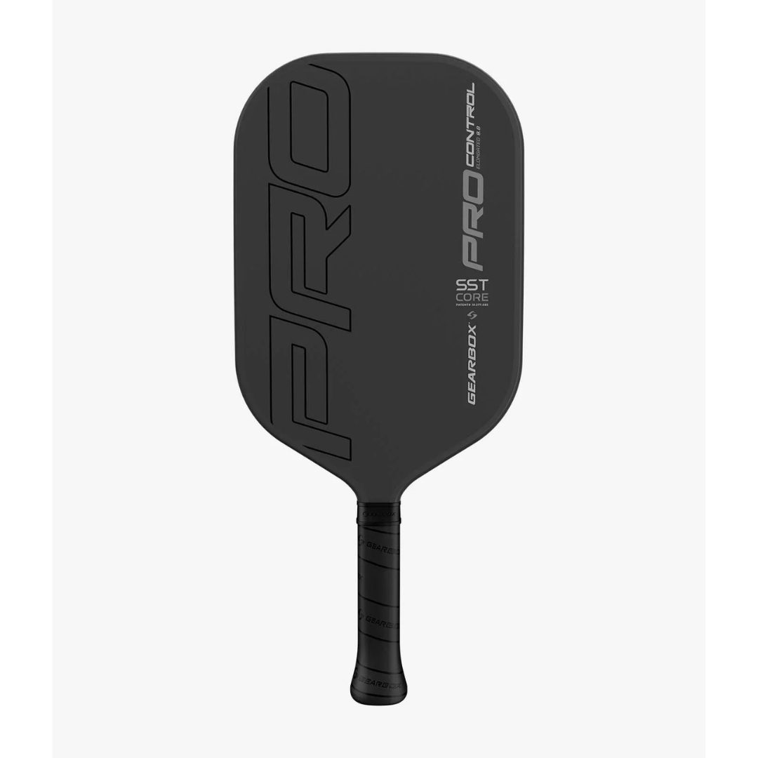 Gearbox Pro Control Elongated Pickleball Paddle - 8oz Lightweight Performance Paddle for Competitive Play & Outdoor Sports