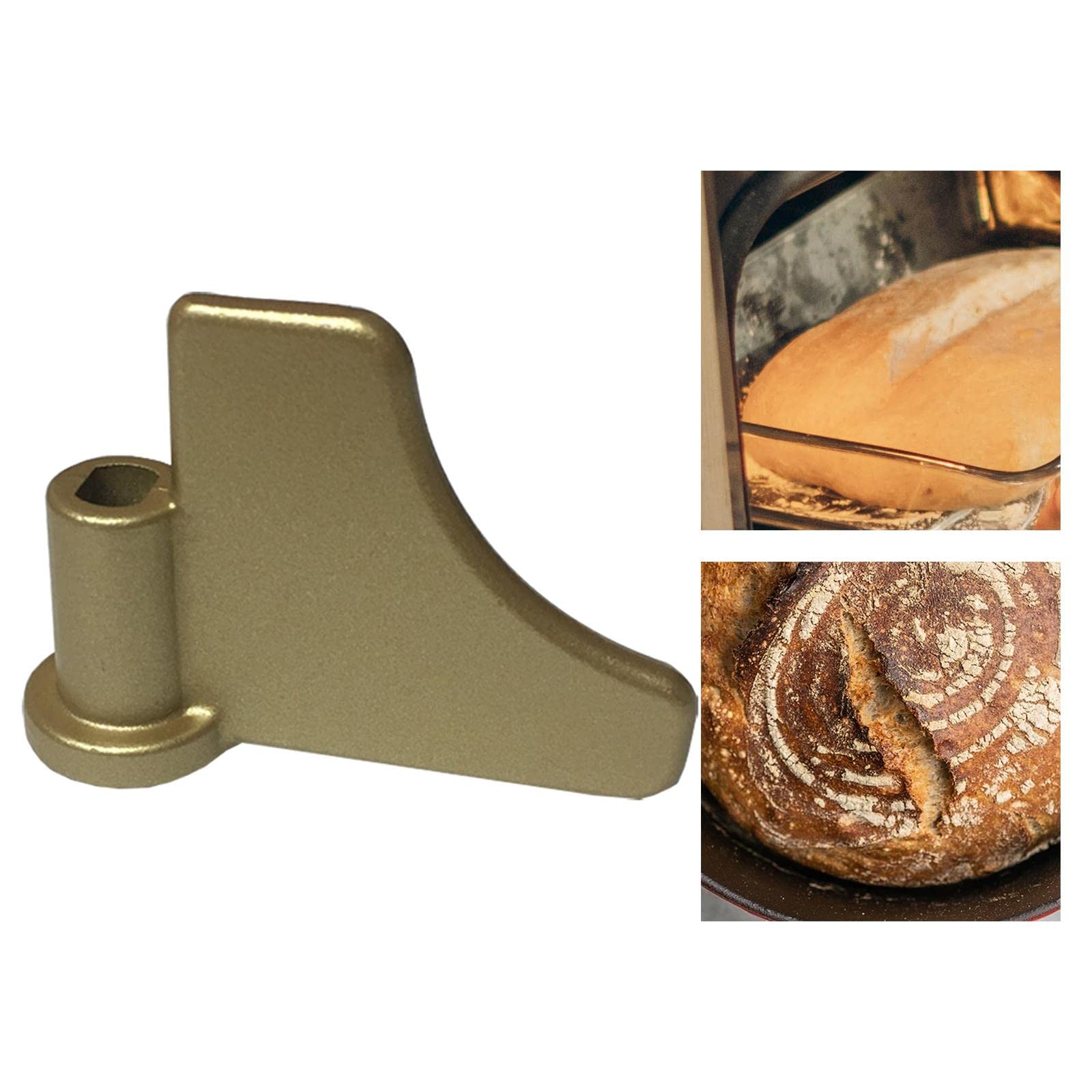 Bread Maker Paddle Replacement - Stainless Steel Dough Hook for Bread Machine - Compatible with Most Breadmakers - Perfect for Homemade Bread, Pizza Dough & Baking