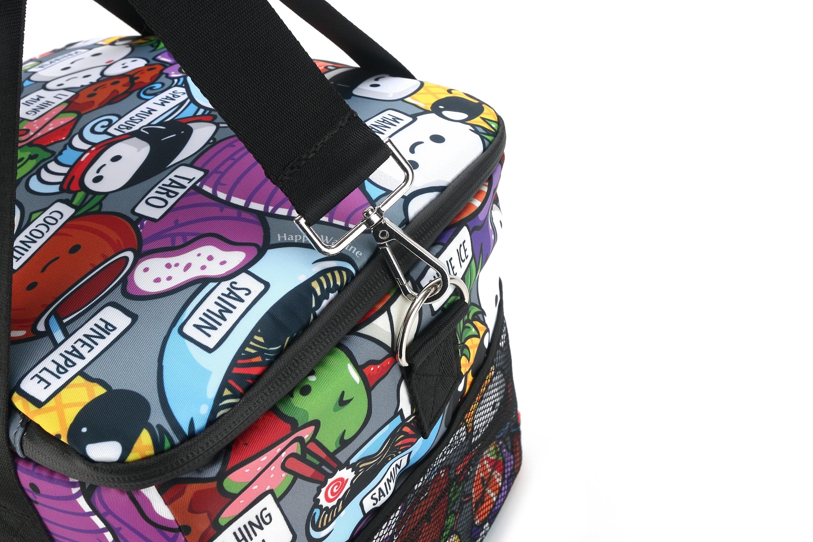 Premium Insulated Cooler Tote Bag - Large Capacity, Stylish Craving Hawaii Grey Design - Perfect for Beach Trips, Picnics & Outdoor Adventures