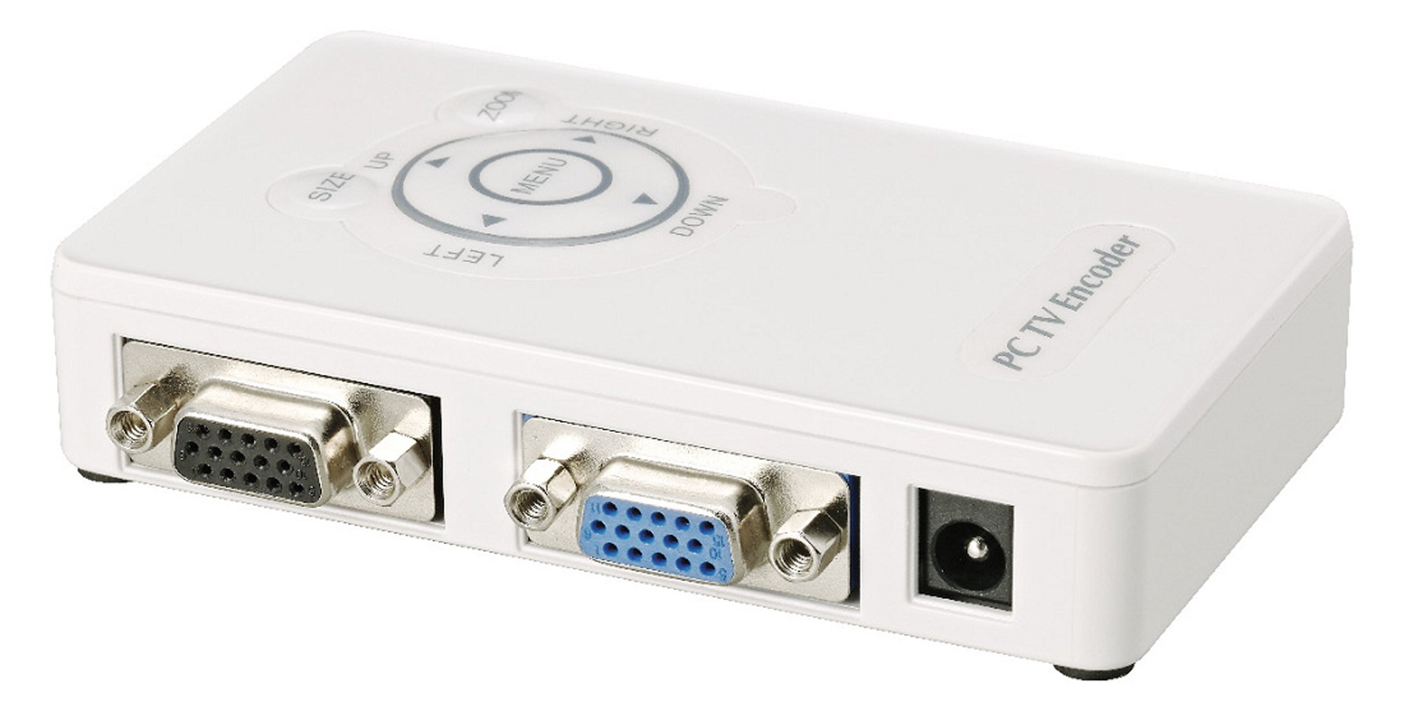 COP Security 15-DA01 VGA to Composite Video Converter Box - Convert VGA to RCA for TV, Monitor & Projector - Ideal for Home Theater, Gaming & Surveillance Systems