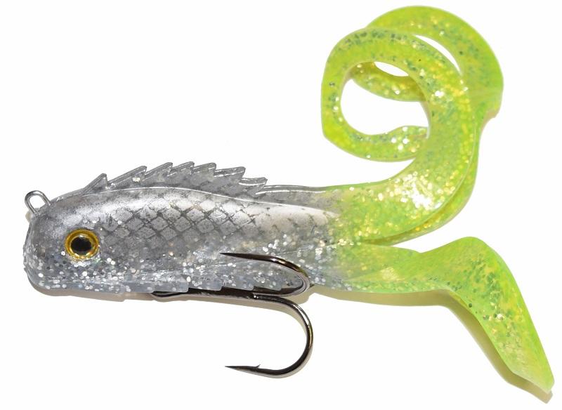 Chaos Tackle Micro Medussa Fishing Lures (2 Pack) - Perfect for Bass, Trout, and Panfish in Freshwater Lakes and Rivers