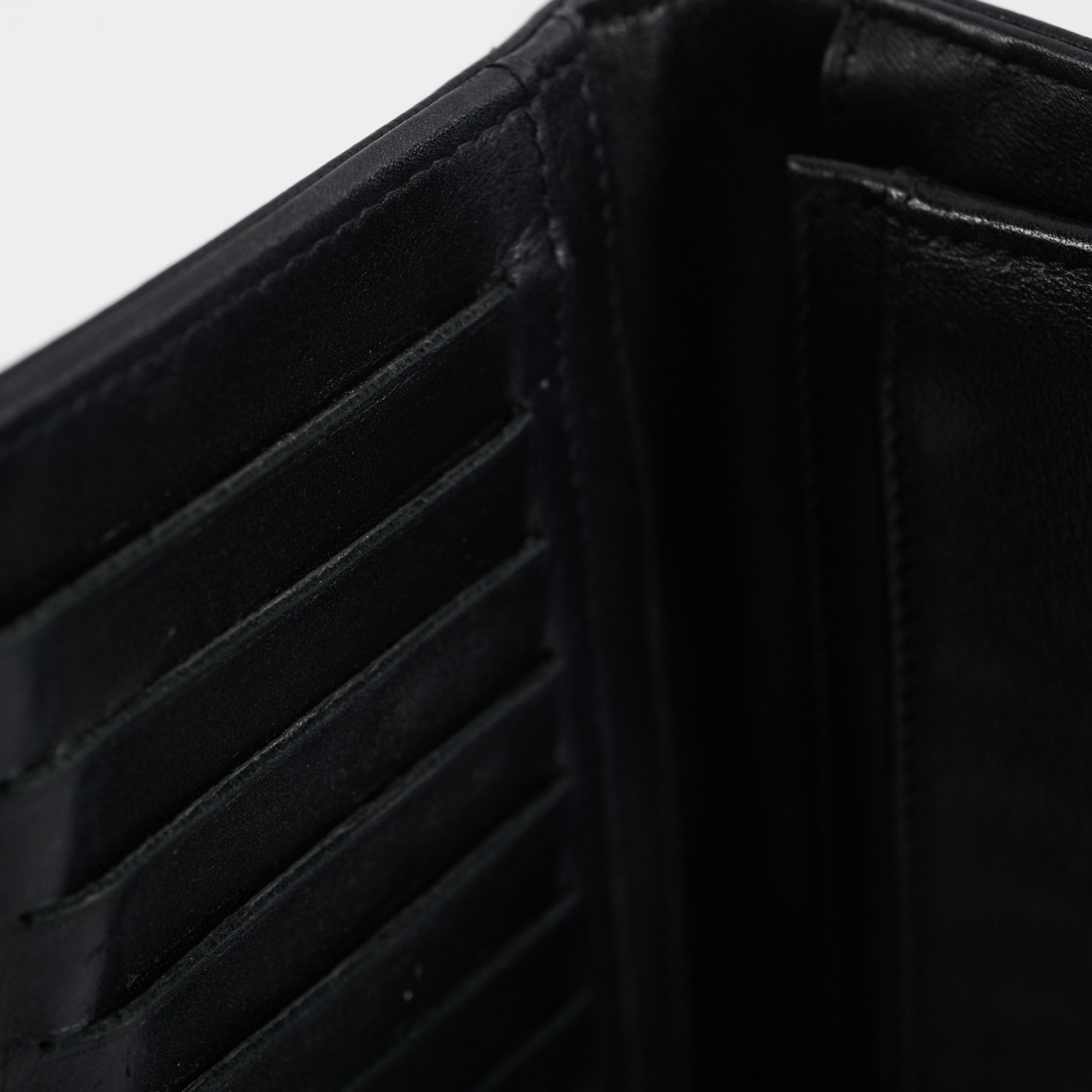 Chanel Boy Black Caviar Leather Wallet for Women - Luxury Designer Card Holder & Coin Purse - Perfect for Everyday Use, Travel, and Special Occasions