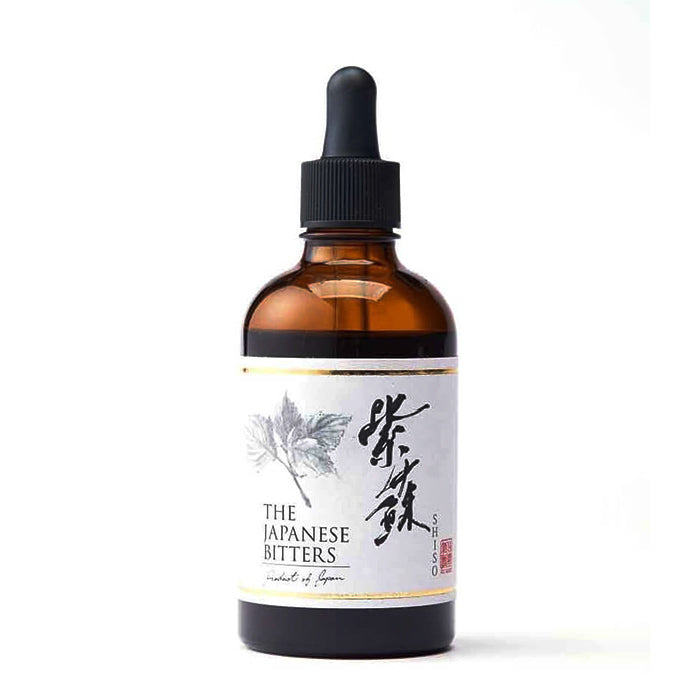 Premium Japanese Shiso Bitters 100ml - Authentic Herbal Flavor for Cocktails, Mocktails & Culinary Recipes