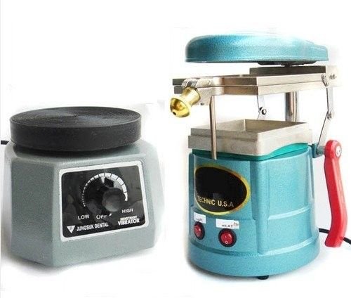 Aphrodite Professional Lab Vacuum Forming Machine with Round Vibrator - TUV CE Certified 220V for Dental, Orthodontic & Jewelry Molding - Perfect for Dental Labs, Jewelry Making & Prototype Development