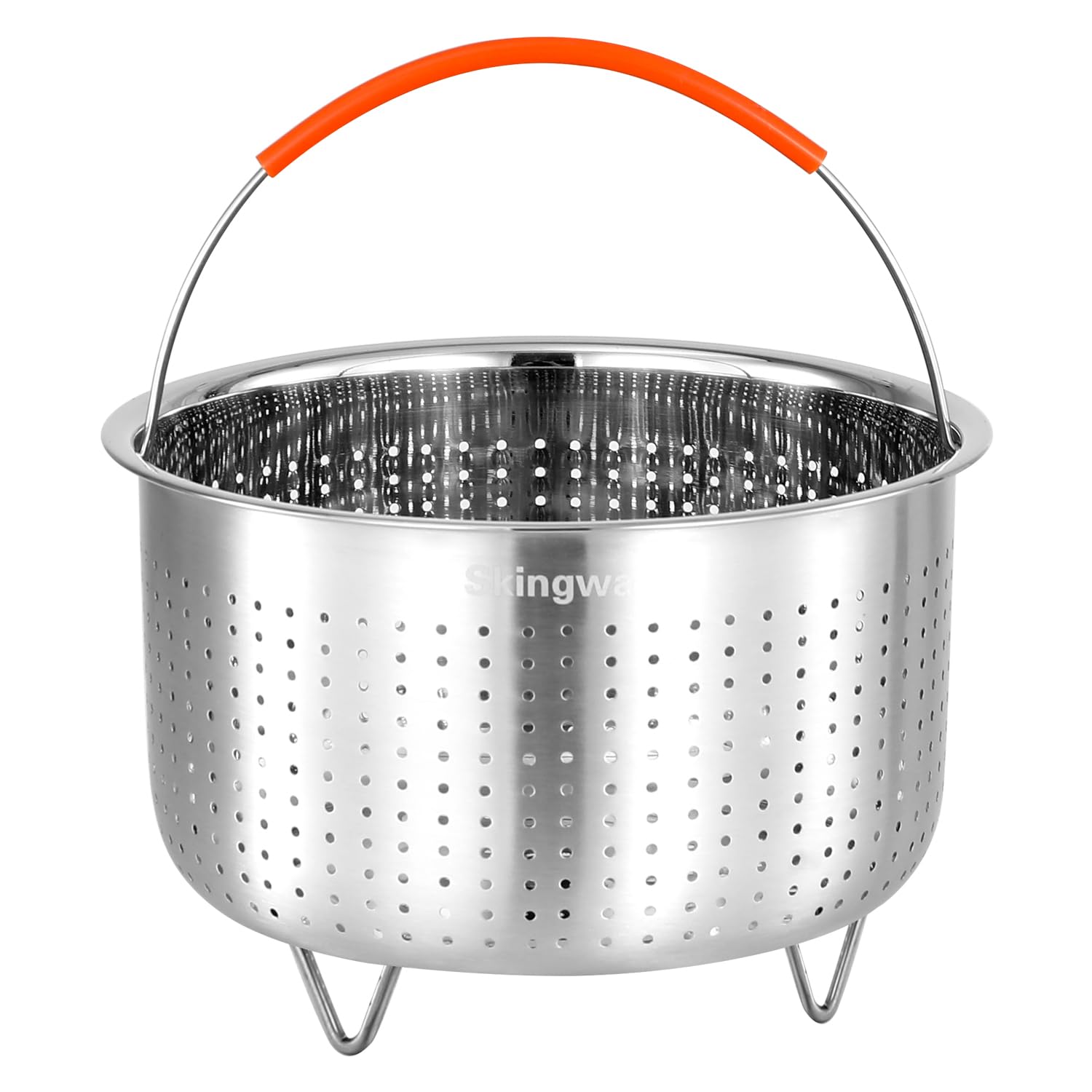 Stainless Steel Steamer Basket for Instant Pot 6qt - Vegetable Steamer Insert for Cooking Healthy Meals | Perfect for Steaming Veggies, Dumplings & Seafood
