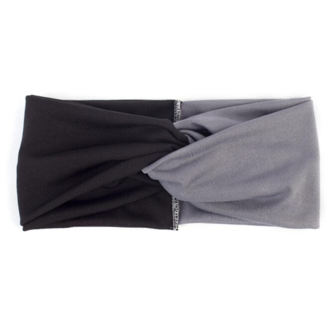 Women's Elastic Twist Turban Headband - Soft Stretchy Yoga Headwrap for Sports, Workouts & Everyday Style - Hair Accessories for Women & Girls