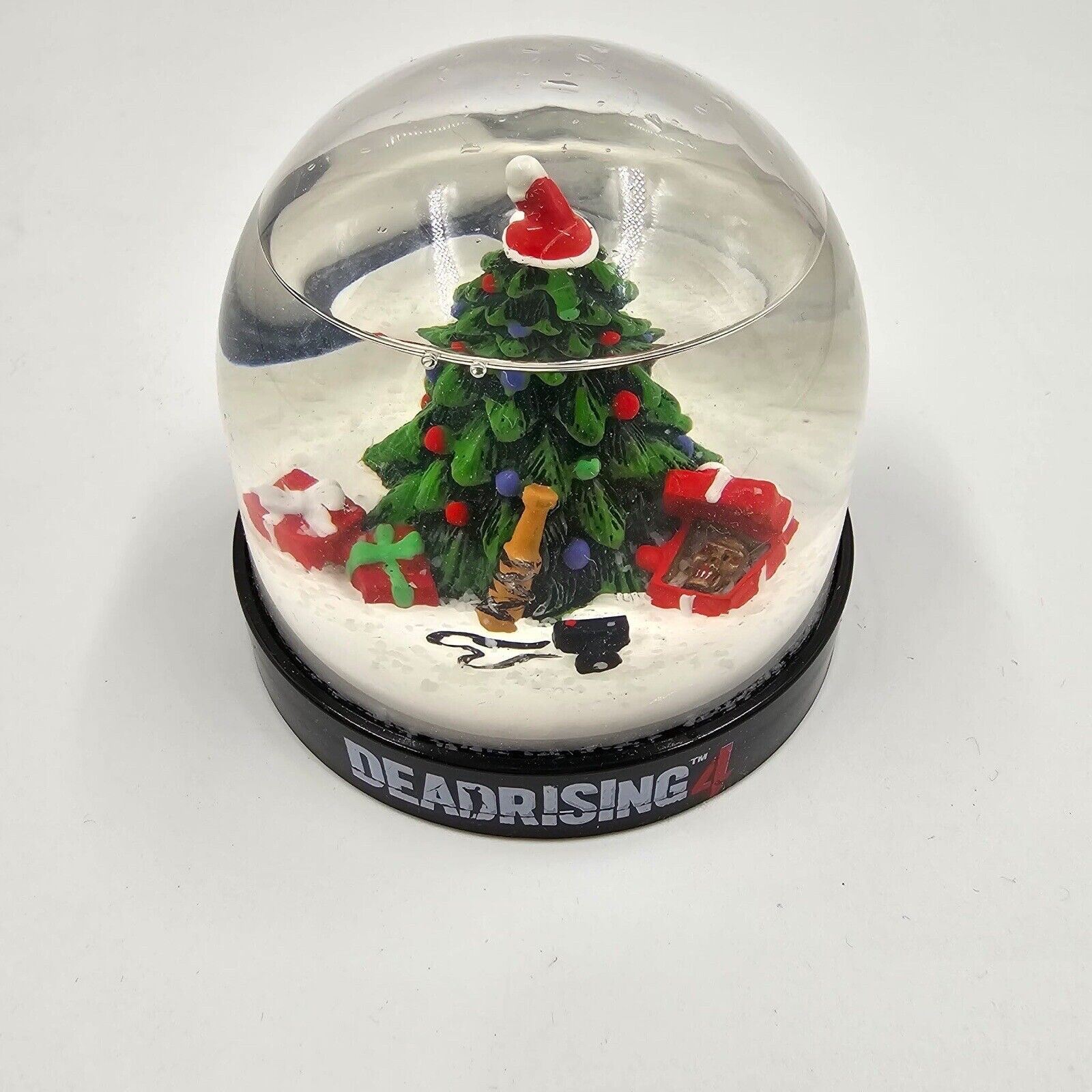 Dead Rising 4 Frank West Holiday Christmas Snow Globe Collectible #1548 for Xbox One - Perfect for Gaming Decor & Christmas Gift Giving