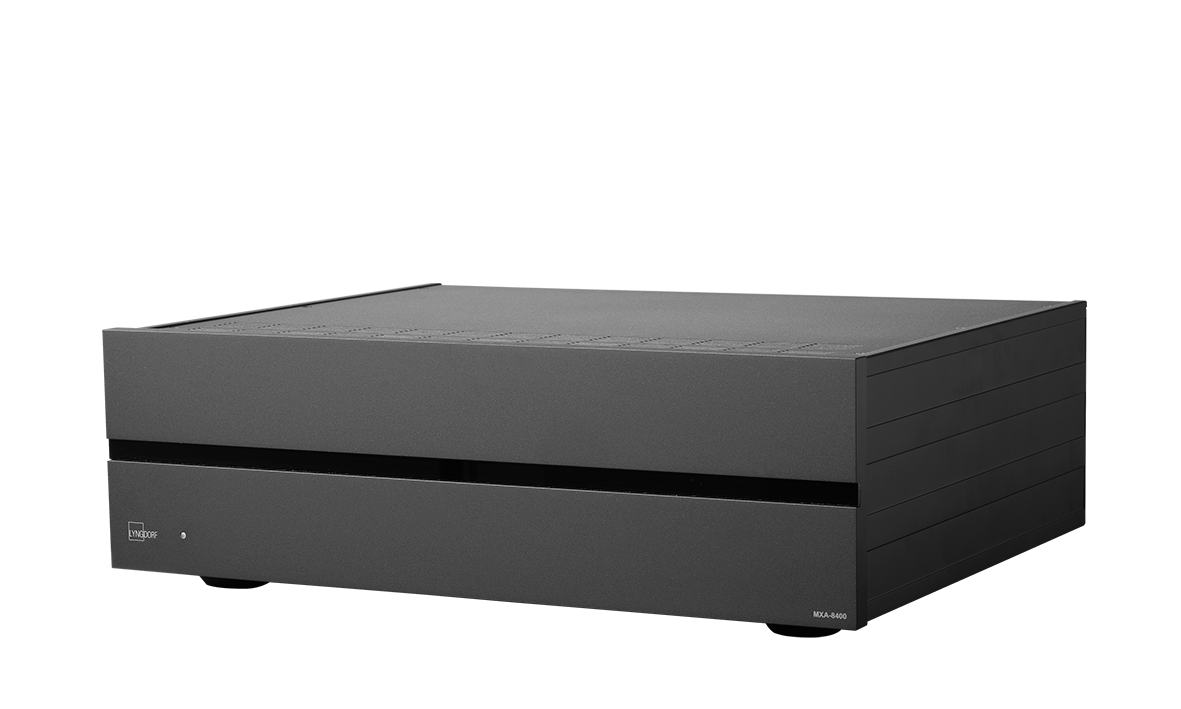Lyngdorf MXA 8400 High Performance 8 Channel Power Amplifier - Professional Home Theater & Multi-Zone Audio System for Cinematic Sound Experience