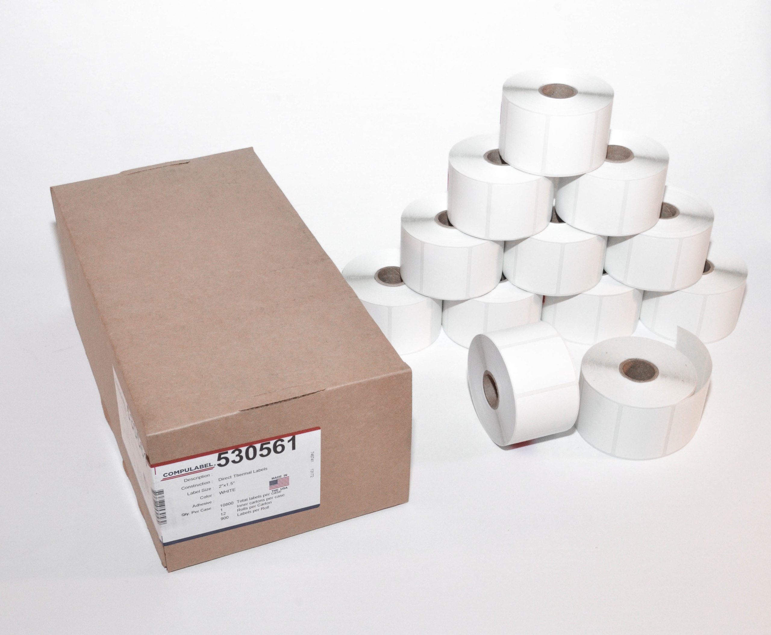 CompuLabel Direct Thermal Labels - 2