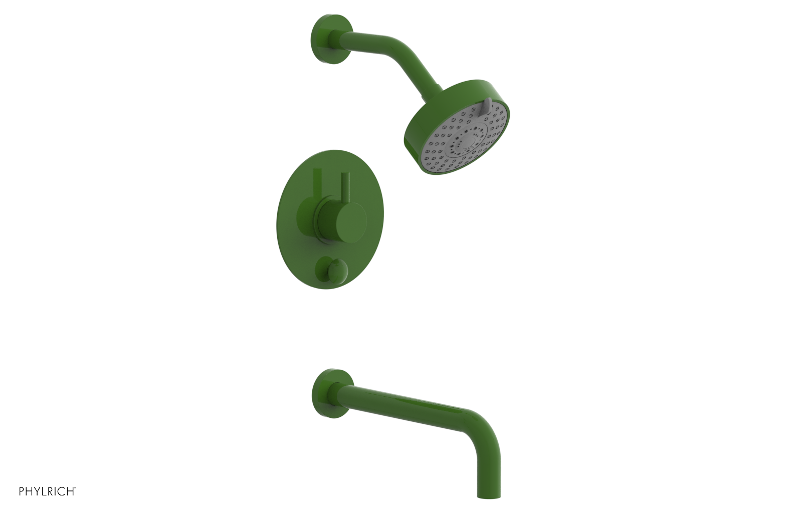 BASIC II 10 Pressure Balance Tub and Shower Faucet Set - 230 29 10 - Perfect for Bathroom Renovation & Modern Home Upgrades