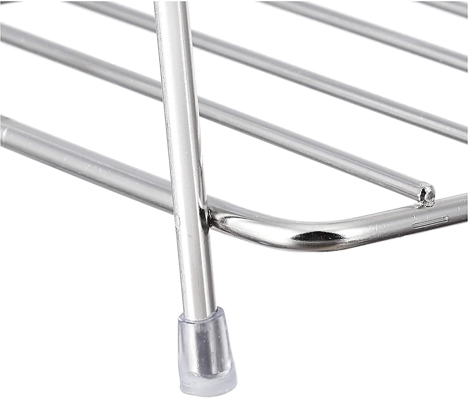 Stainless Steel Spice Organizer - 2-Tier Kitchen Storage Rack for Utensils & Dishes