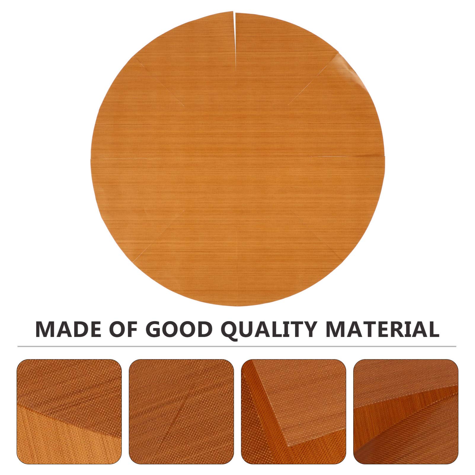 Hemoton 12-Inch Round Non-Stick Baking Parchment Paper - 100pcs Cake Release Mats, Oven Safe Griddle Patty Paper for Baking, Grilling & BBQ - Perfect for Cakes, Cookies, Pizzas & Cheese Crackers