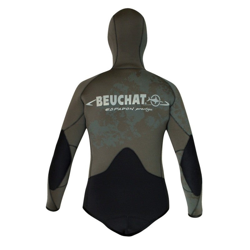Beuchat Espadon Prestige 5mm Neoprene Wetsuit Jacket for Scuba Diving, Spearfishing & Water Sports - Men's & Women's Thermal Protection