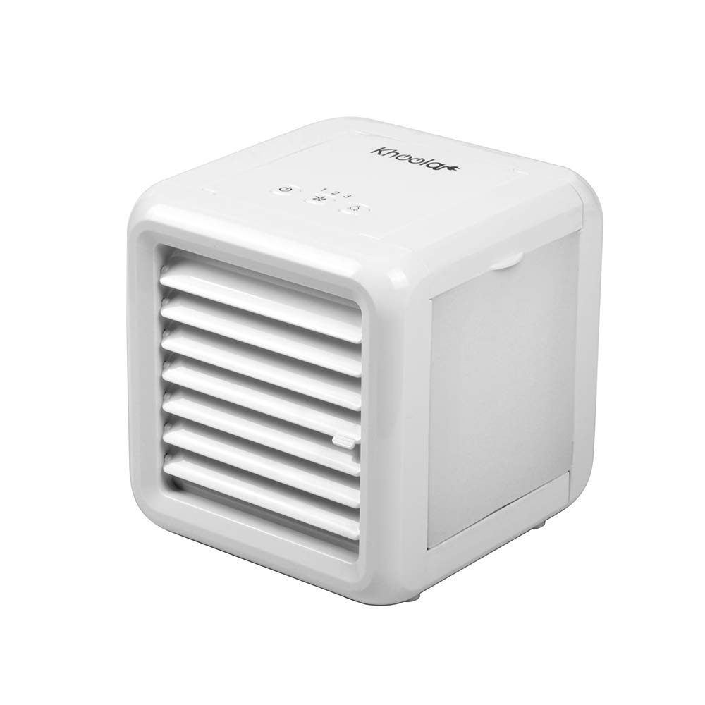 Portable Mini Air Conditioner for Office Desk - USB Personal Air Cooler with Quiet Cooling Fan for Small Rooms, Bedrooms & Workspaces | Perfect for Home, Office & Travel Use
