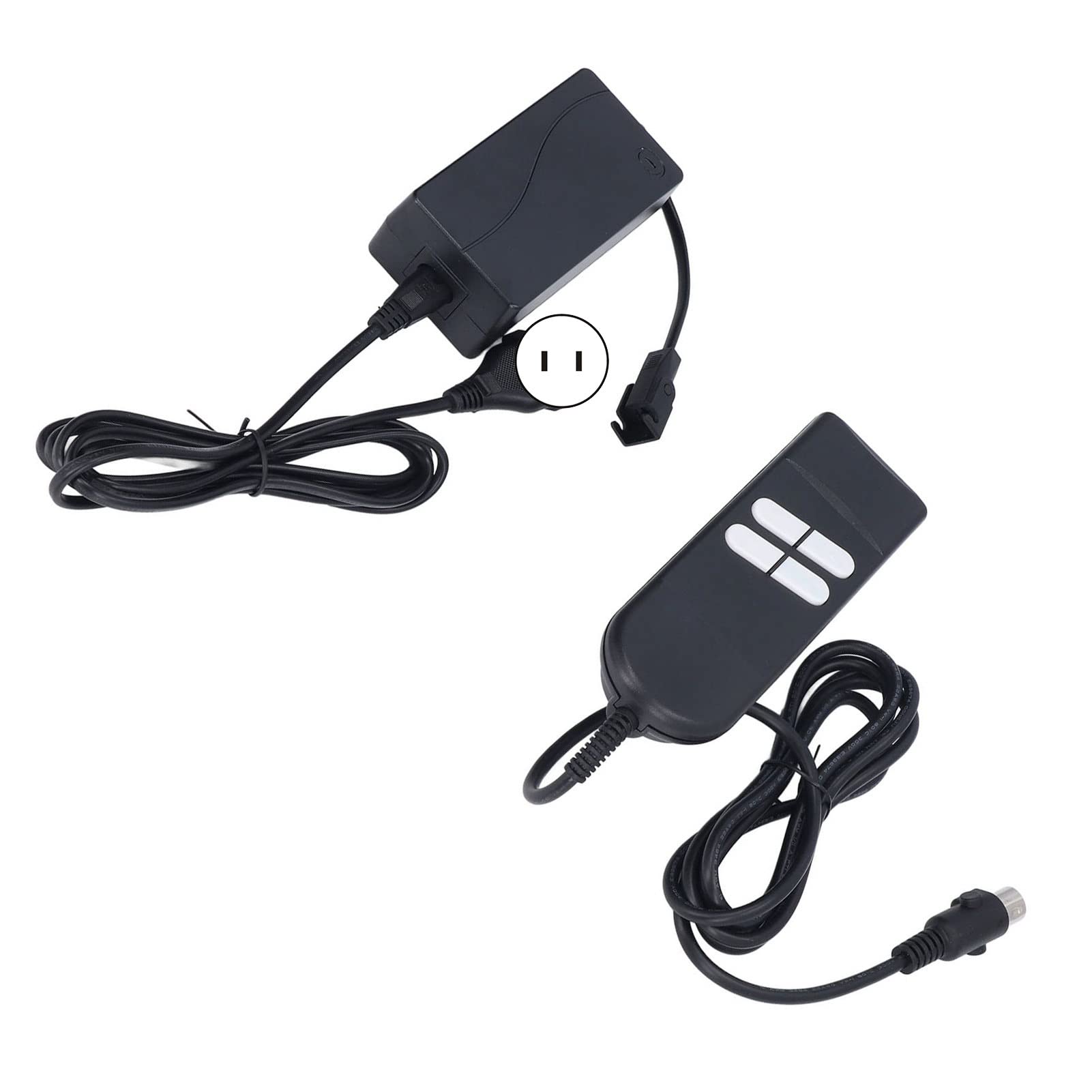 Mothinessto 5-Pin 4-Button Remote Hand Controller for Electric Recliners & Sofas - Easy Installation, Portable Replacement Part | Perfect for Living Room, Home Theater & Nursing Care Facilities
