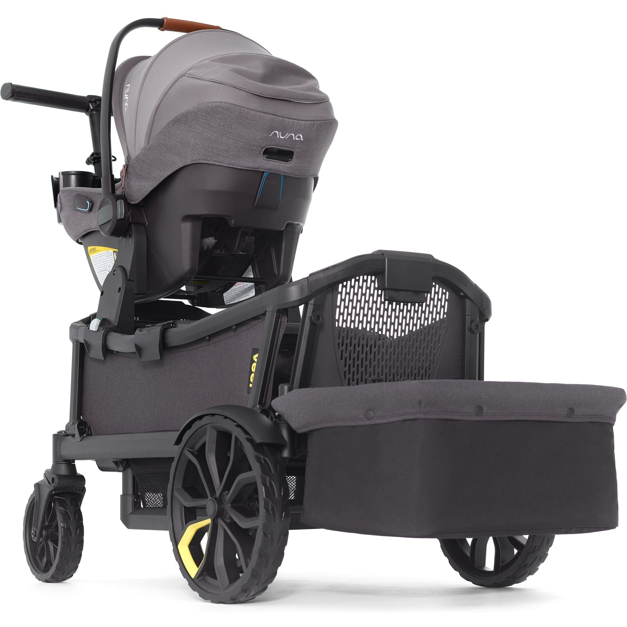 Veer Cruiser XL Infant Car Seat Adapter - Universal Stroller Car Seat Adapter for Baby Travel System, Safe & Easy Installation for Newborns - Perfect for Family Outings, Air Travel, and Daily Commutes