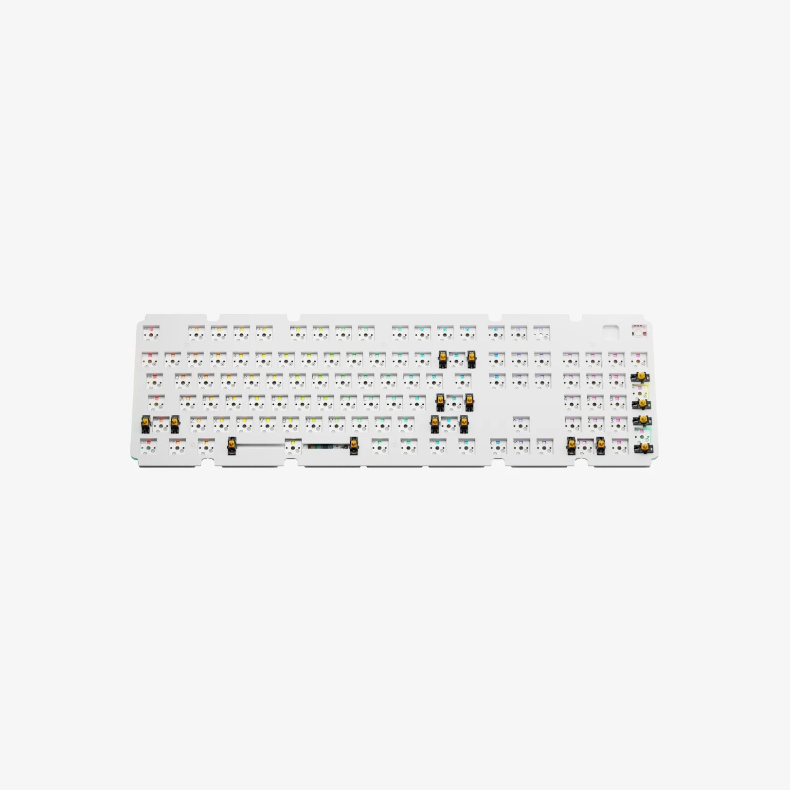 GMMK 3 Mechanical Keyboard Switch Plates - Compatible with GMMK 3 60% 65% 75% Layouts - Aluminum Steel PC Material - Perfect for Gaming Typing & Custom Keyboard Builds