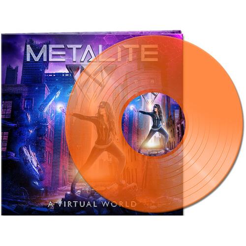 Clear Orange Vinyl LP - A Virtual World Soundtrack | Perfect for Collectors & Music Enthusiasts | Ideal for Home Listening & DJ Sets