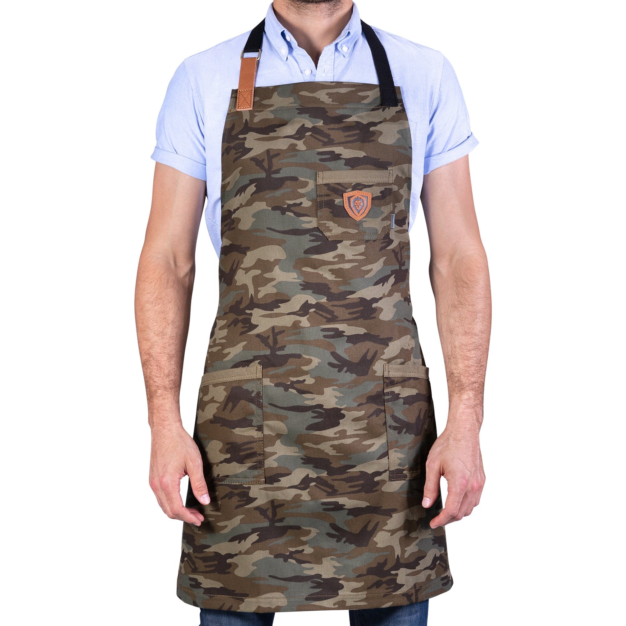 Dalstrong Professional Chef's Kitchen Apron - Premium Cooking Apron for Chefs & Home Cooks - Perfect for Grilling, Baking & Food Prep