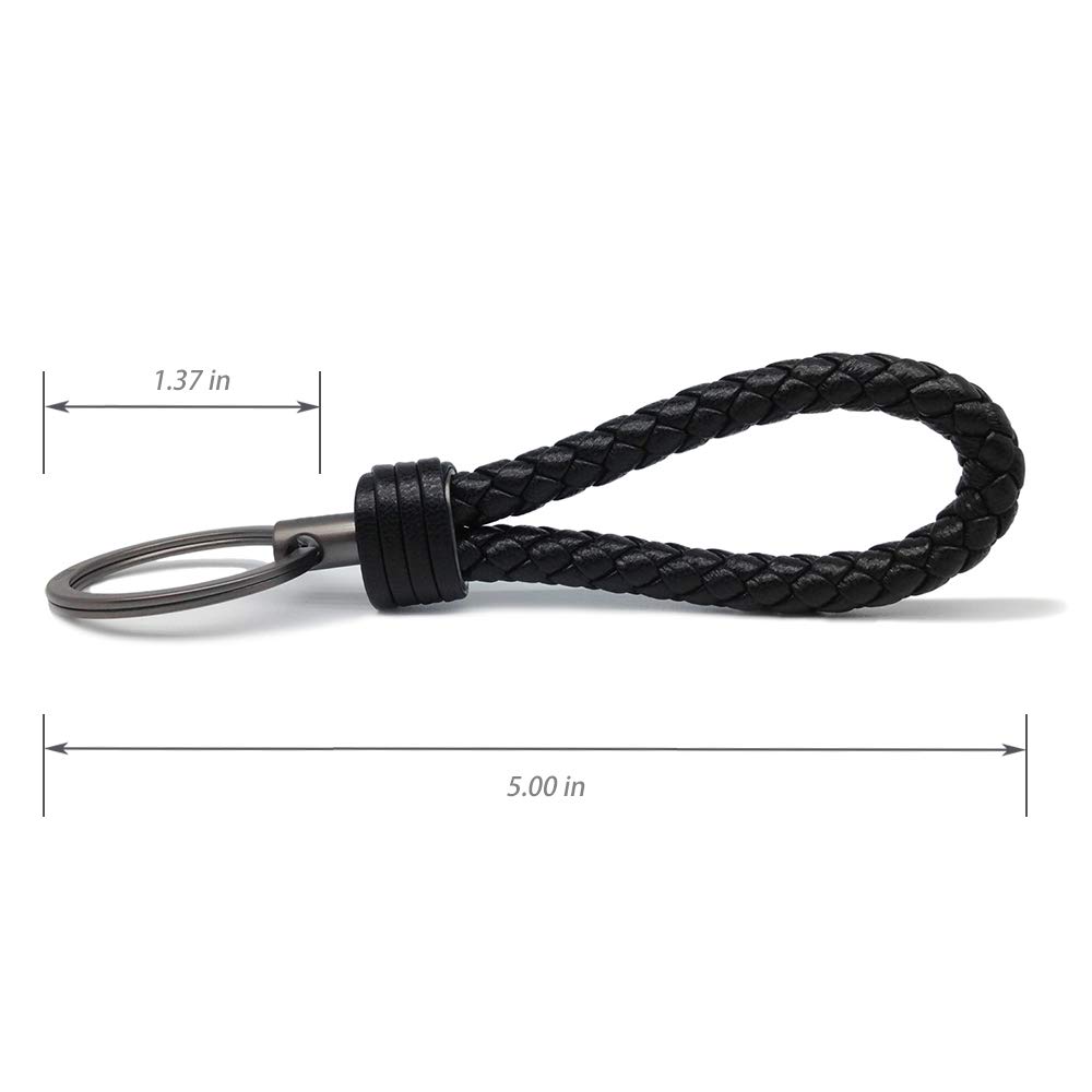 Premium Lambskin Key Ring - Durable & Stylish for Everyday Use