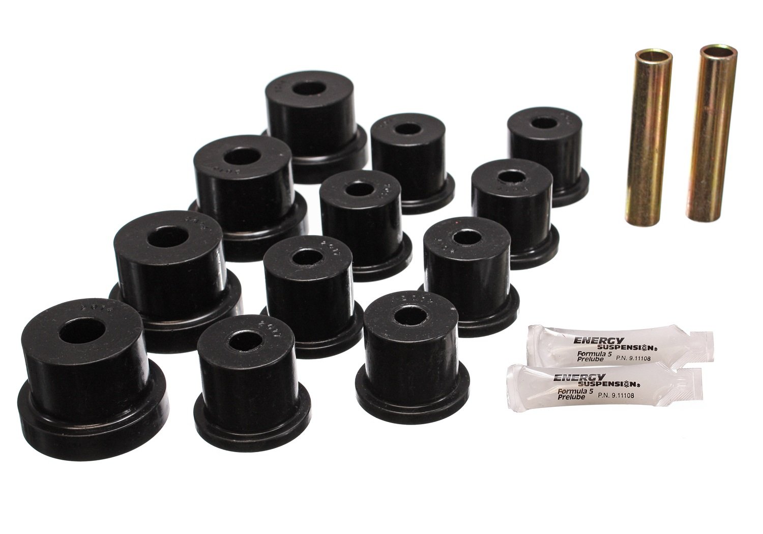 Energy Suspension 3.2122G Nova Mono Leaf Spring Bushing Kit - High Performance Polyurethane Bushings for Chevy Nova & GM A-Body Cars - Perfect for Street Performance & Classic Car Restoration