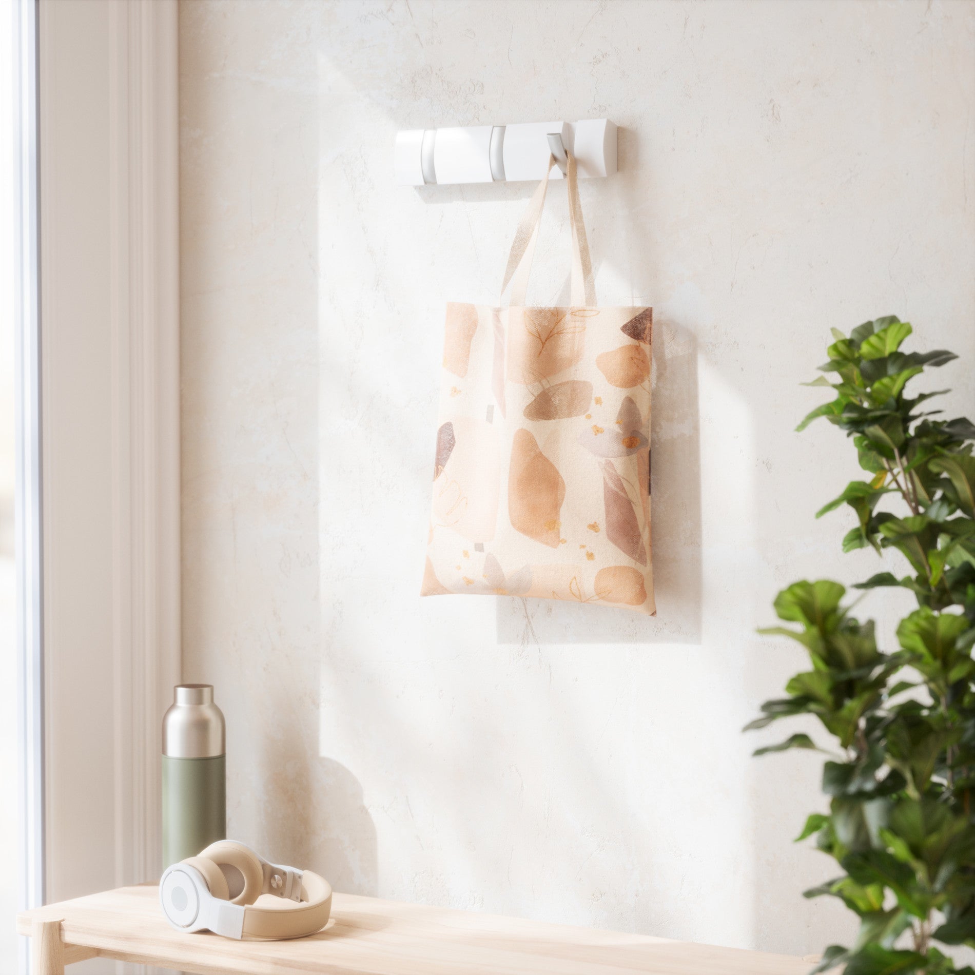 Flip 3 Wall Hook - Heavy Duty Hanging Organizer for Keys, Hats & Coats - Perfect for Entryway, Garage & Mudroom Organization