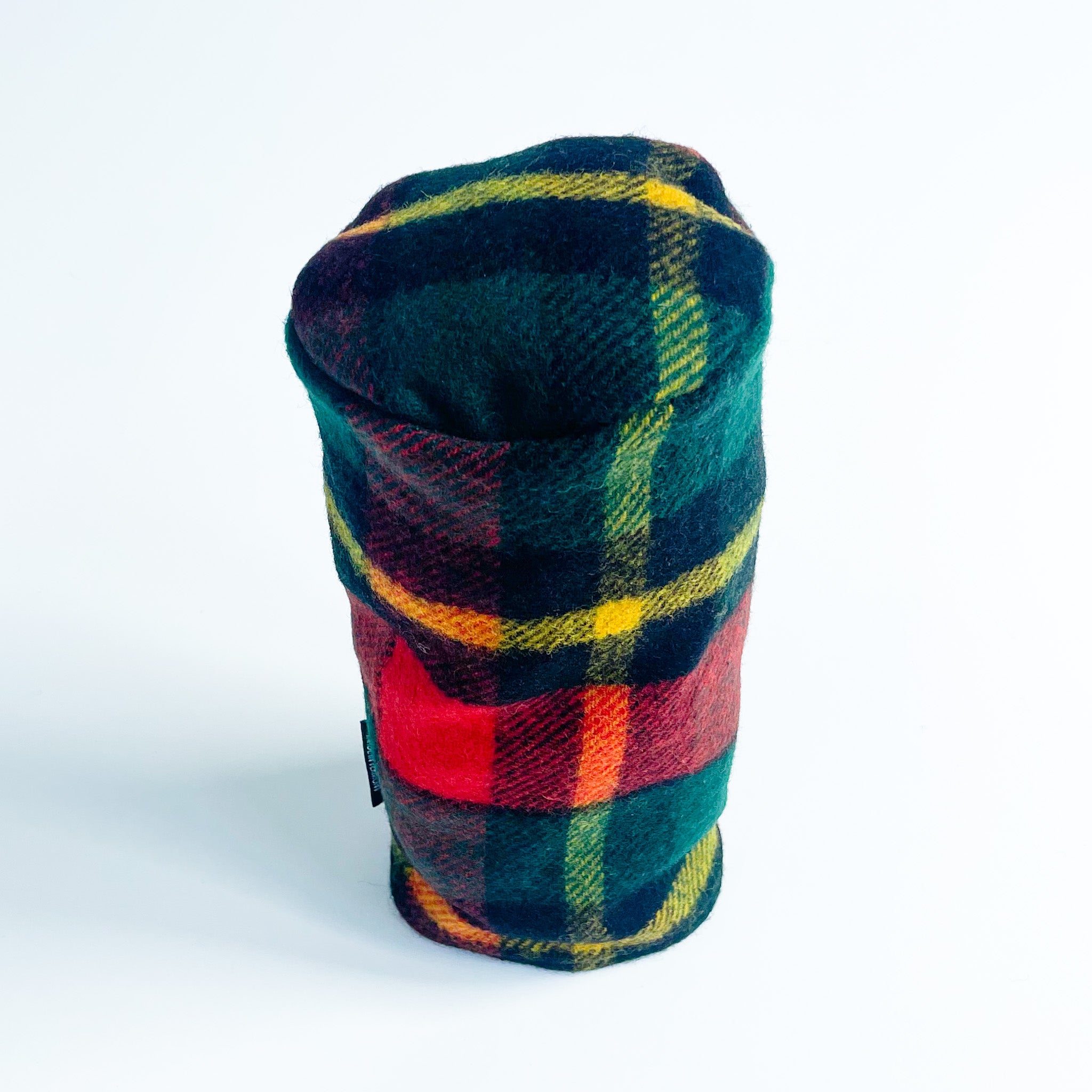 Premium Wool Golf Driver Headcover - Bright Red, Green & Yellow Colors - Protect Your Golf Clubs in Style | Perfect for Men & Women Golfers on the Course