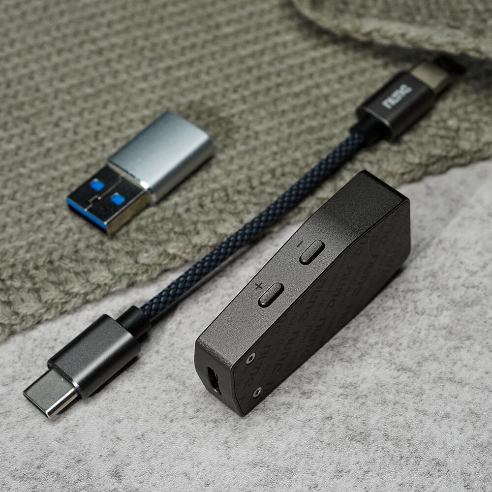DUNU DTC800 Portable DAC/AMP with Dual CS43198 Chip - High Resolution Audio for iPhone, Android & PC - Perfect for Music Lovers, Gamers & Audiophiles