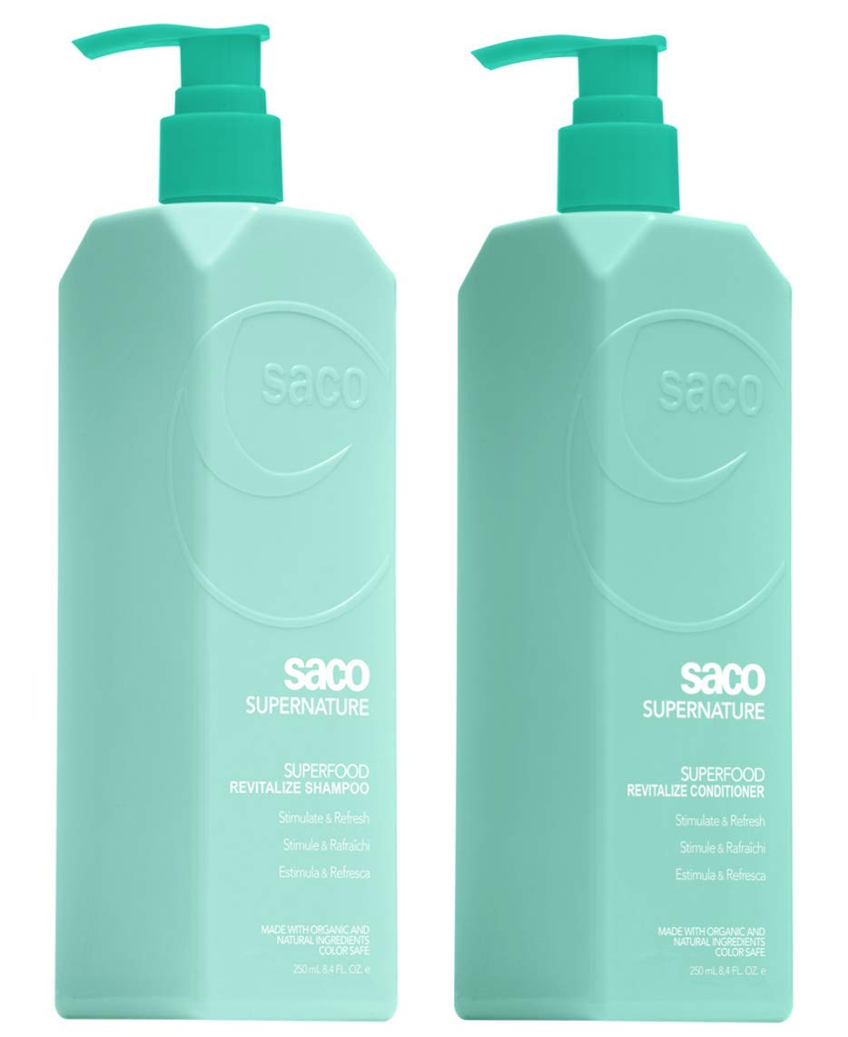 Revitalizing Shampoo & Conditioner Set for Damaged Hair - Sulfate Free Hair Care with Argan Oil & Keratin - Perfect for Dry, Frizzy Hair Repair at Home & Salon Use