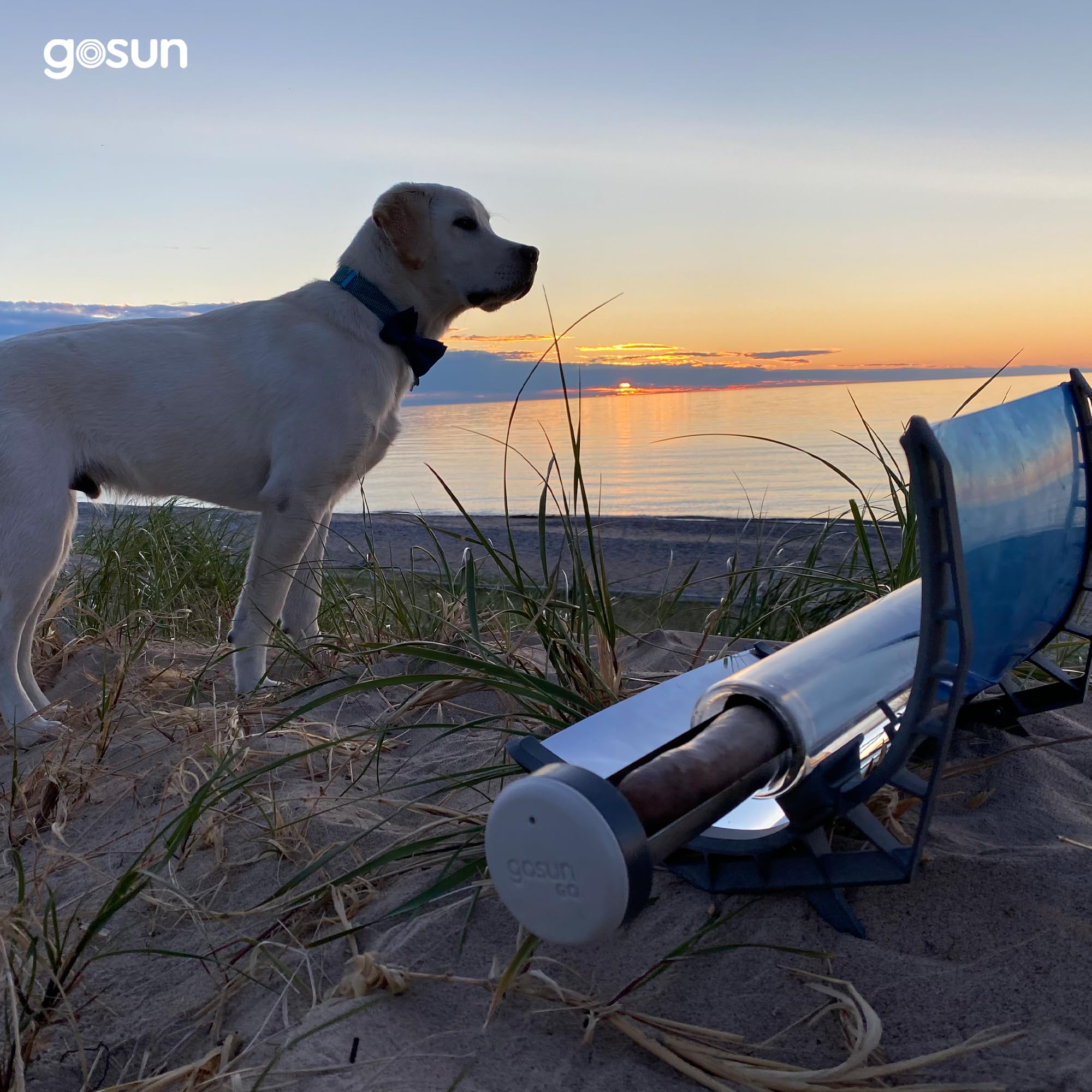 GOSUN Portable Solar Oven Kit for 1-2 Meals | Fast 20-Min Cooking | Vacuum Insulated Solar Cooker | Perfect for Camping, Hiking, Beach & Emergency Preparedness | Eco-Friendly Outdoor Cooking Solution