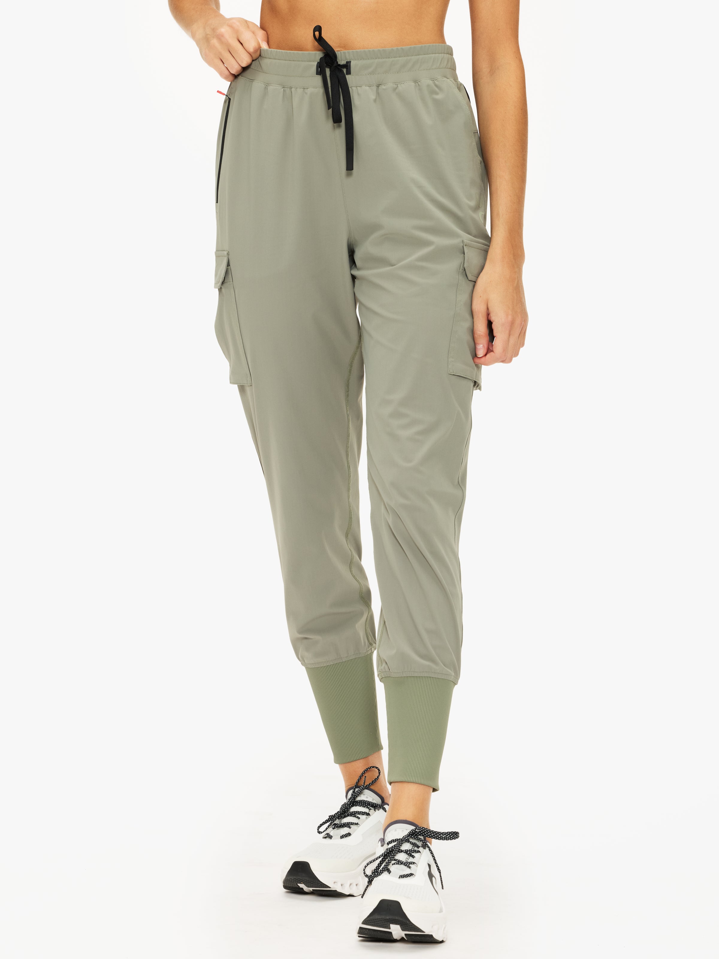 ASRV High Rib Cargo Tetra Lite Jogger Pants - Men's Lightweight Athletic Joggers for Running, Gym & Outdoor Activities