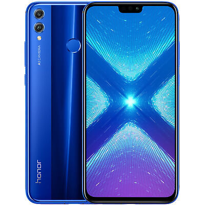 Huawei Honor 8X JSN-L22 4GB RAM 128GB Storage Dual SIM Unlocked Smartphone - Perfect for Travel, Work & Daily Use