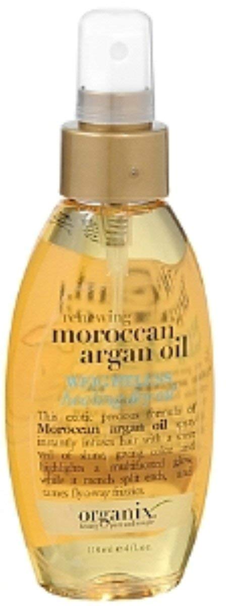 Organic Moroccan Argan Oil - Weightless Healing Dry Oil for Hair & Skin - 4oz (Pack of 10) - Perfect for Hydration, Frizz Control & Anti-Aging