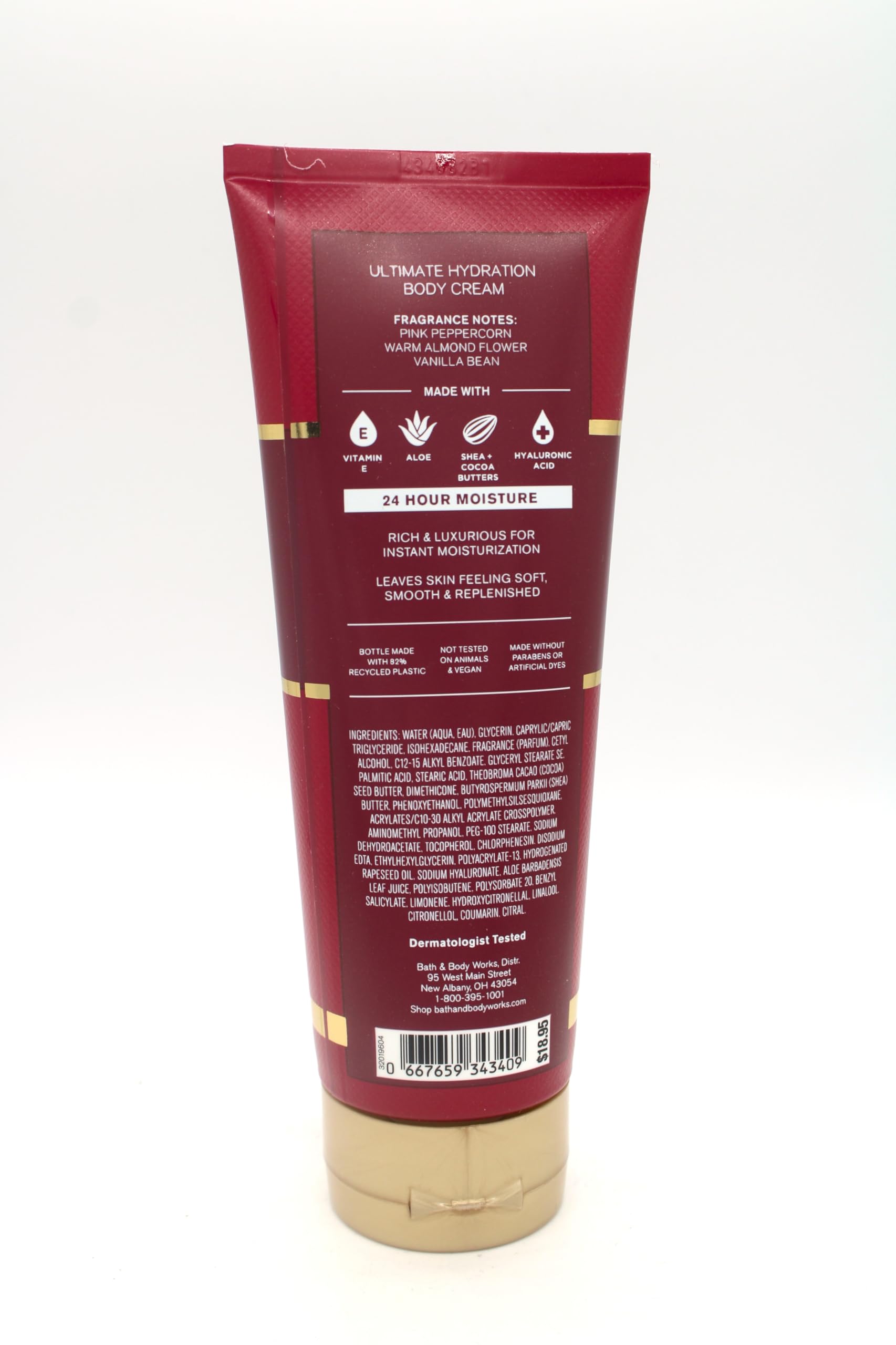 You're Cheeky Ultimate Hydration Body Cream 226g - Deep Moisturizing for Dry Skin, Perfect for Daily Use & After-Shower Care