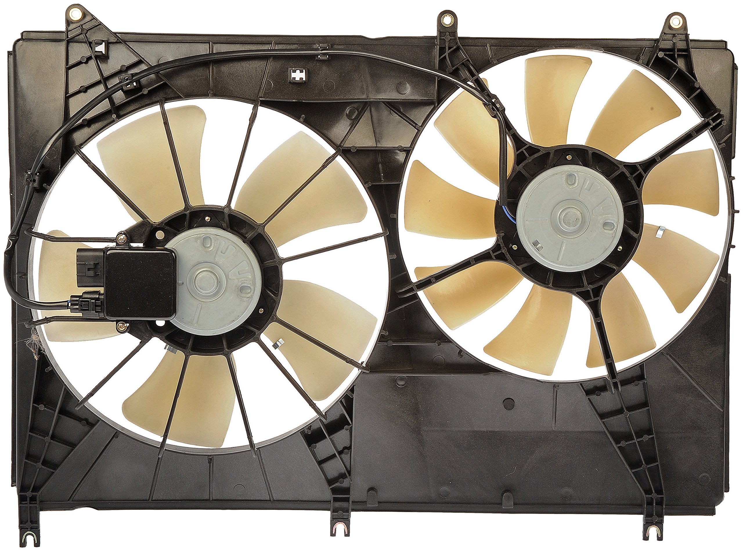 Dorman 620-334 Engine Cooling Fan Assembly Replacement for Mitsubishi Eclipse, Galant, Lancer - Perfect for Overheating Prevention & Summer Driving